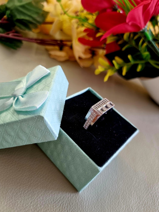 Sliver men's ring