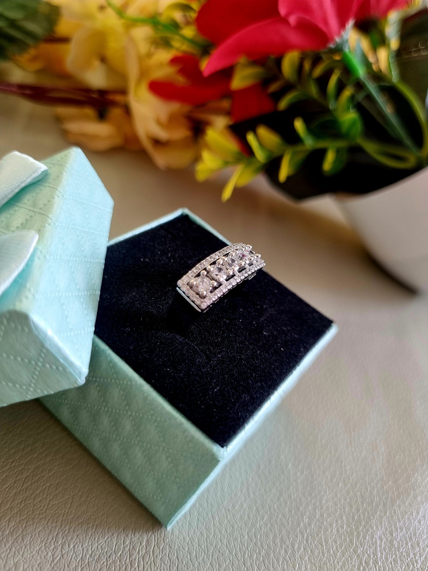 Sliver men's ring