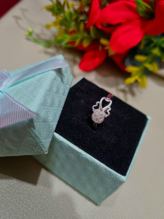 Silver Ladies ring
