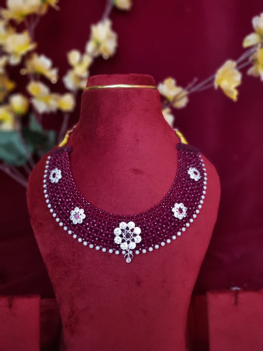 Pure silver nacklace