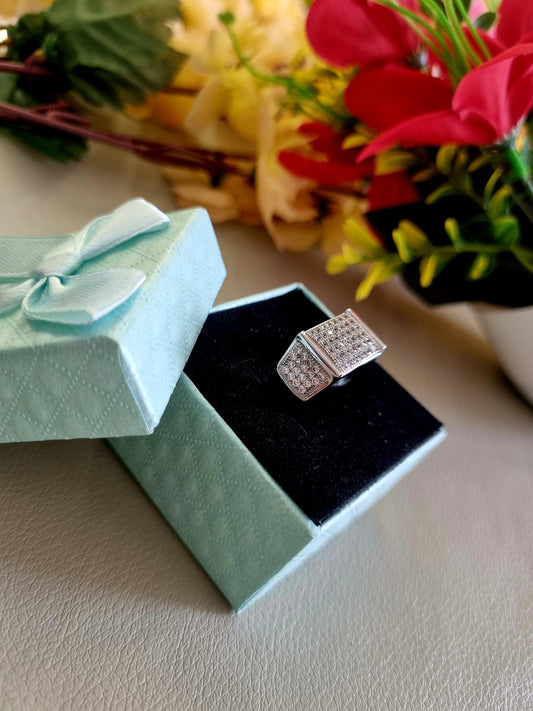 Sliver men's ring