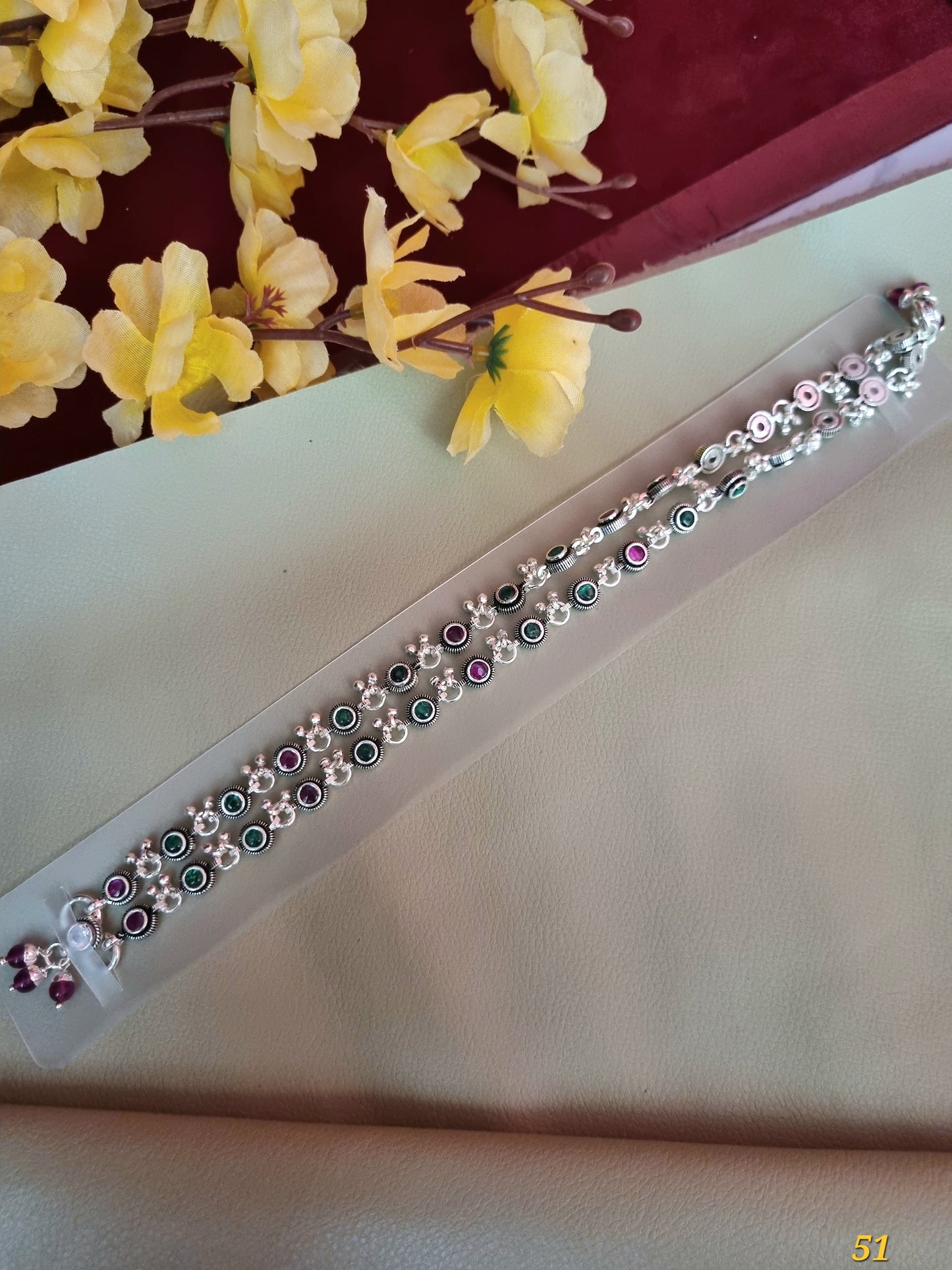 Sliver payal