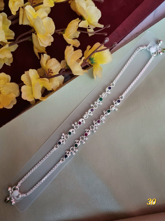 Sliver payal
