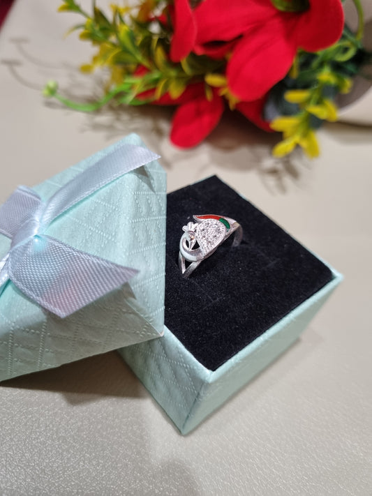 Silver Ladies ring