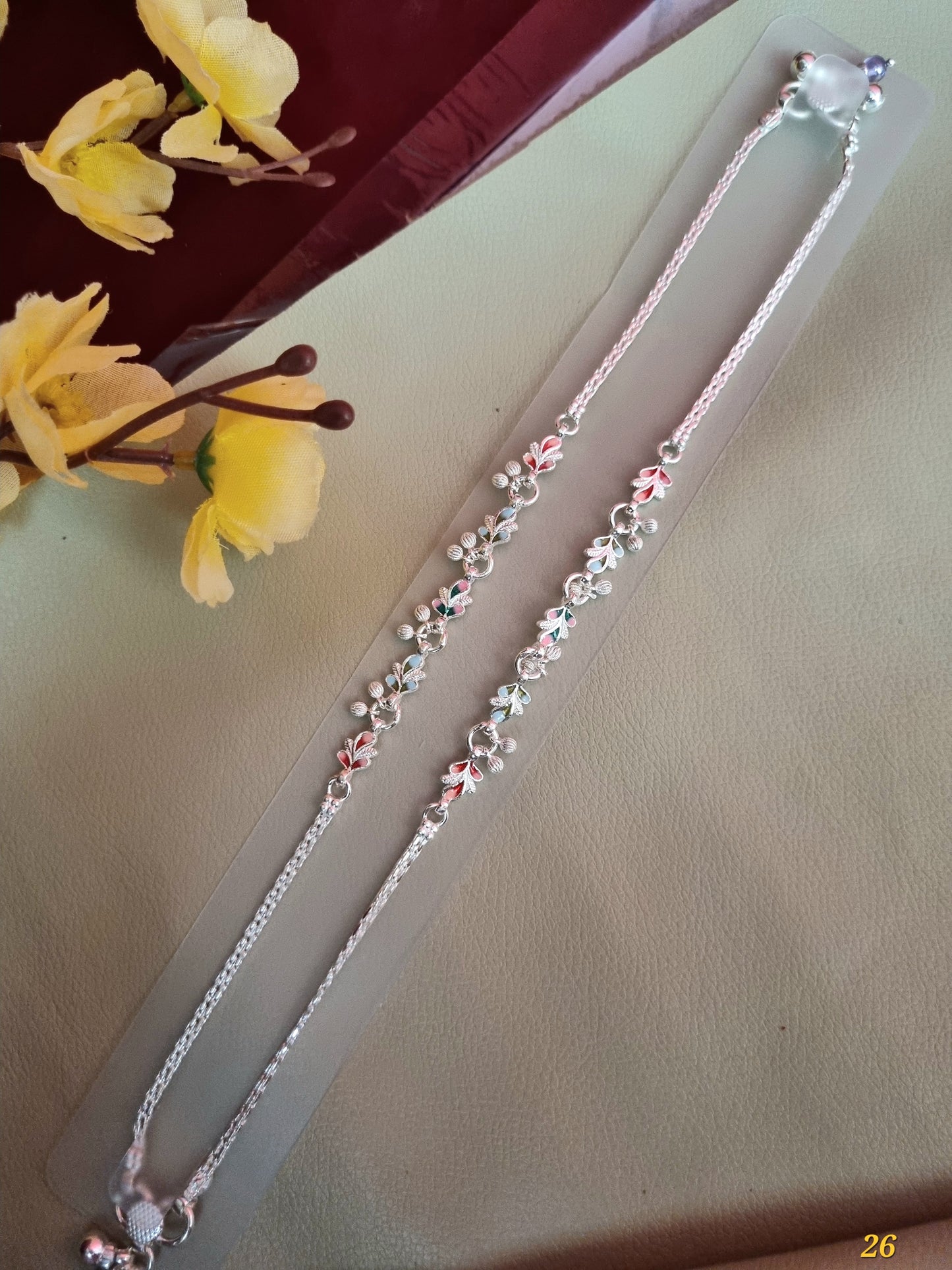 Sliver payal