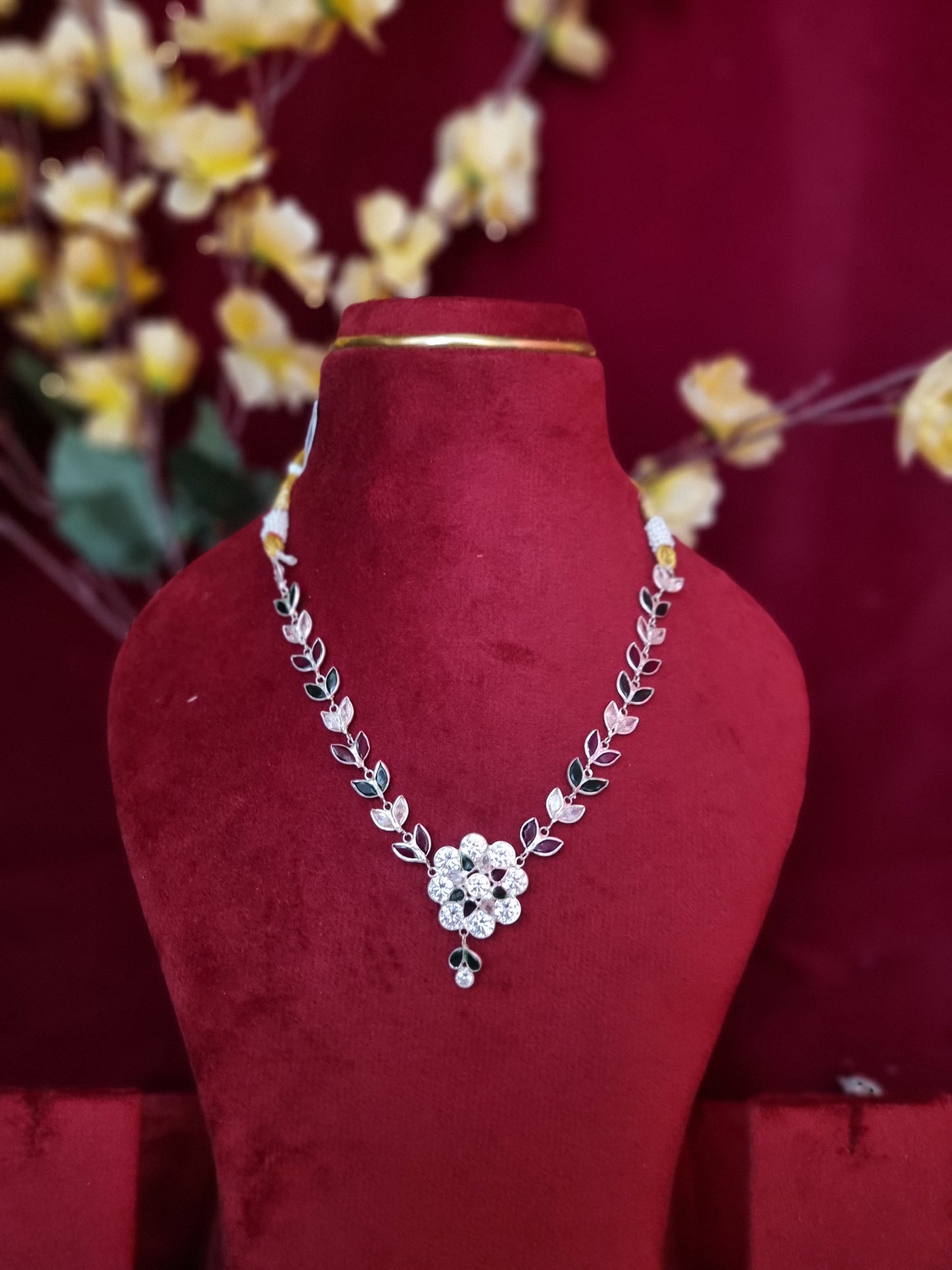 Pure silver nacklace