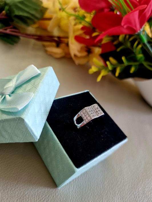 Sliver men's ring