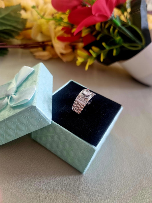 Sliver men's ring