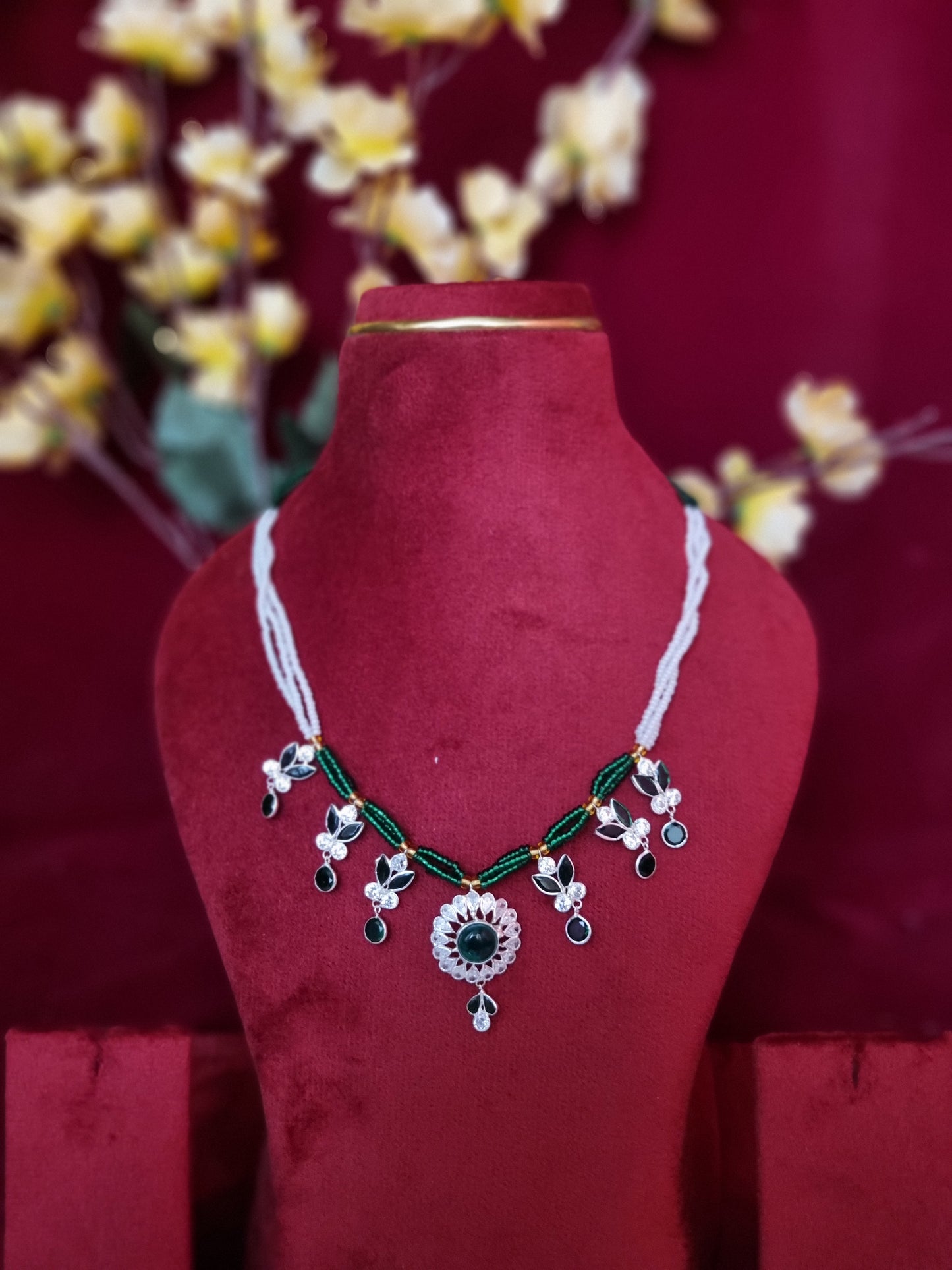 Pure silver nacklace