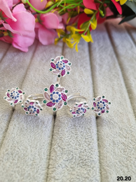 Sliver angutha set