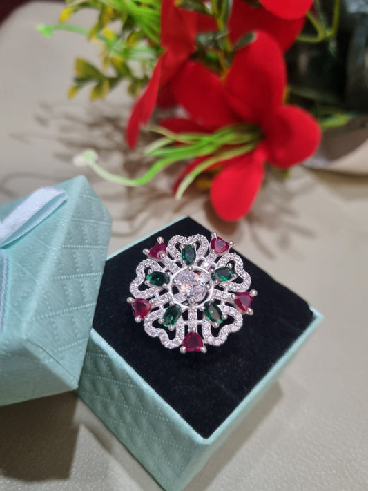 Silver Ladies ring