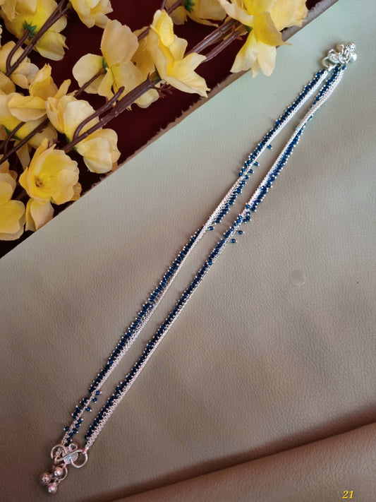 Sliver payal