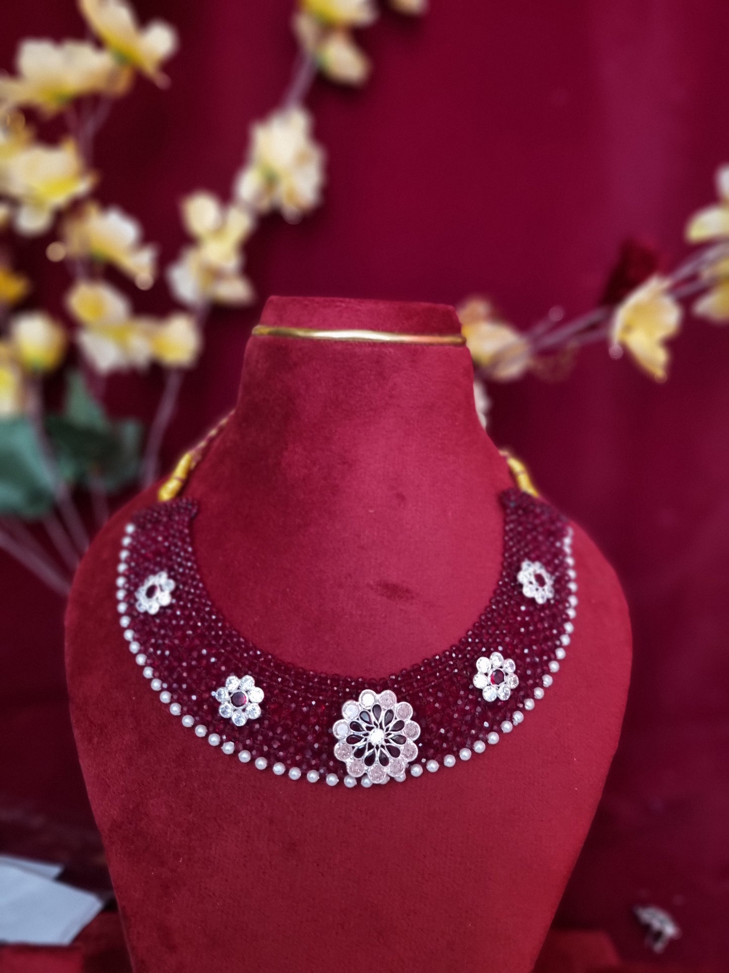 Pure silver nacklace