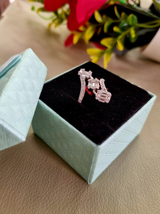 92.5 pure Silver Ladies ring