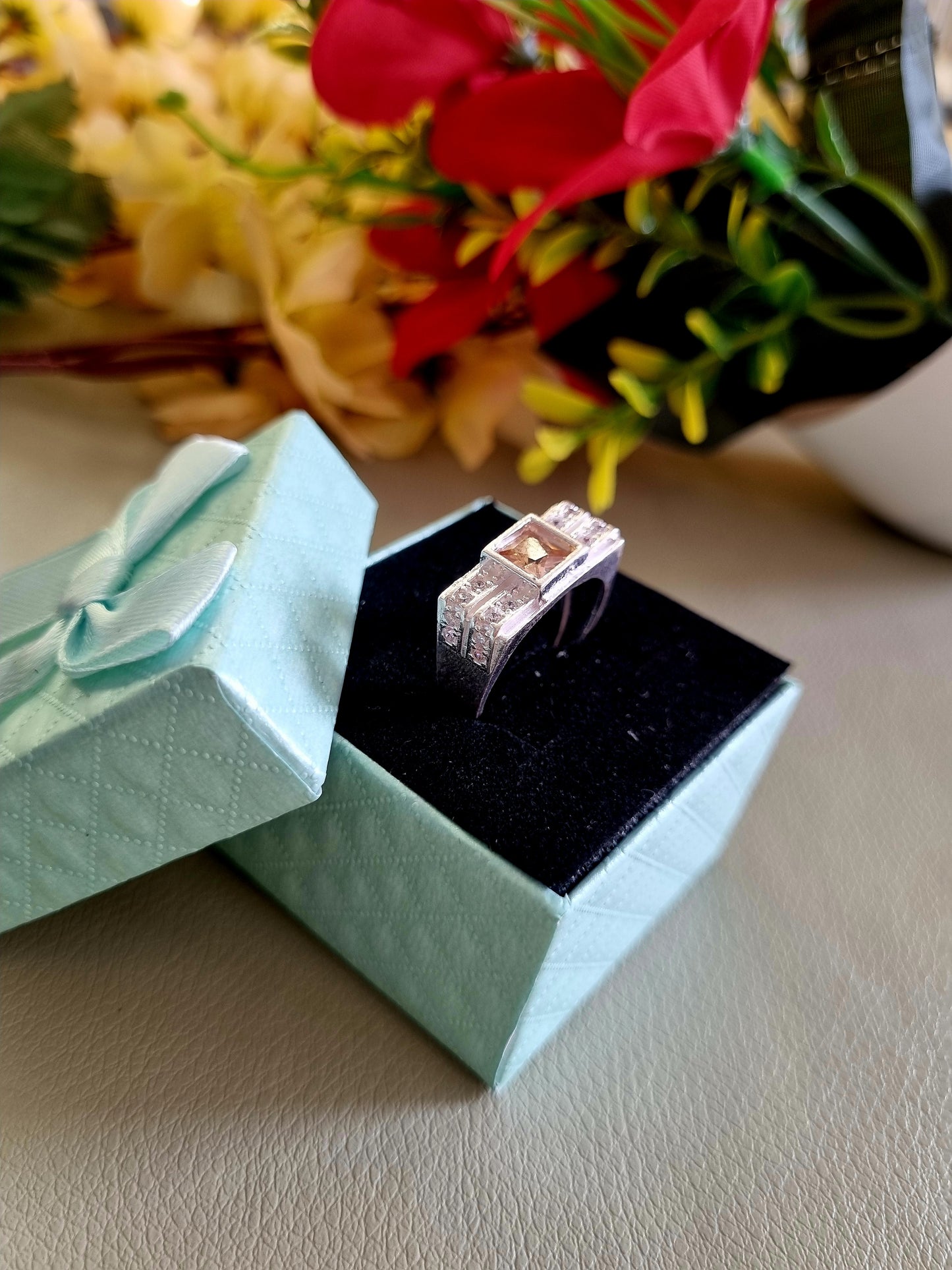 Sliver men's ring