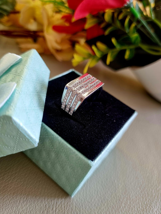 Sliver men's ring