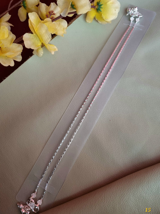 Sliver payal