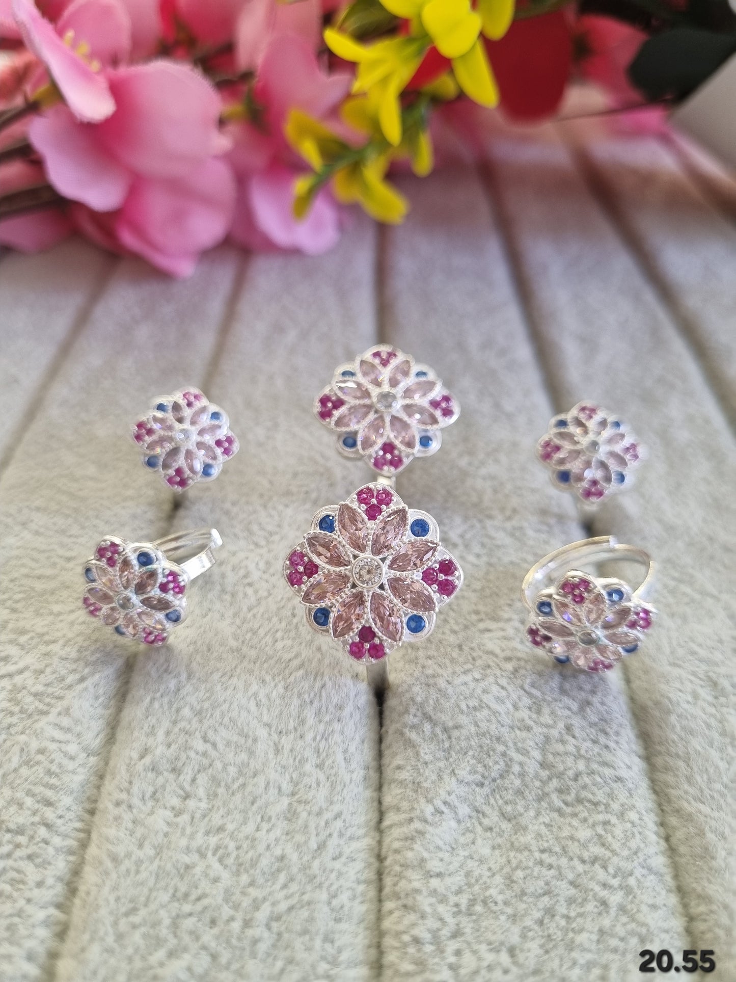 Sliver angutha set
