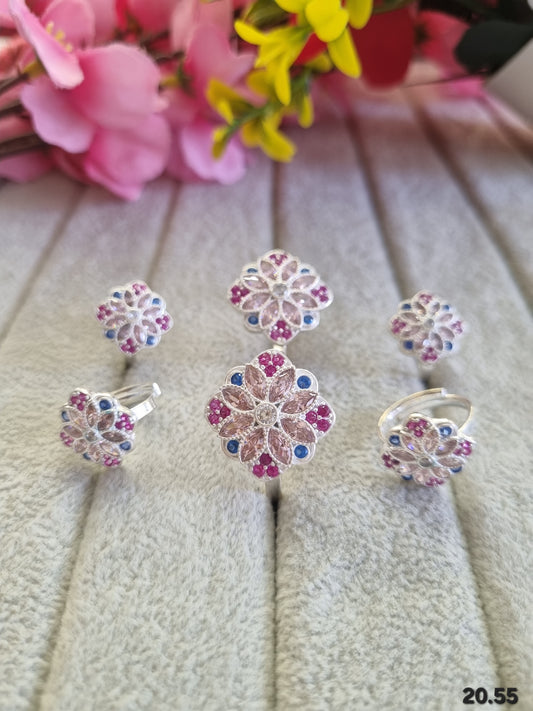 Sliver angutha set