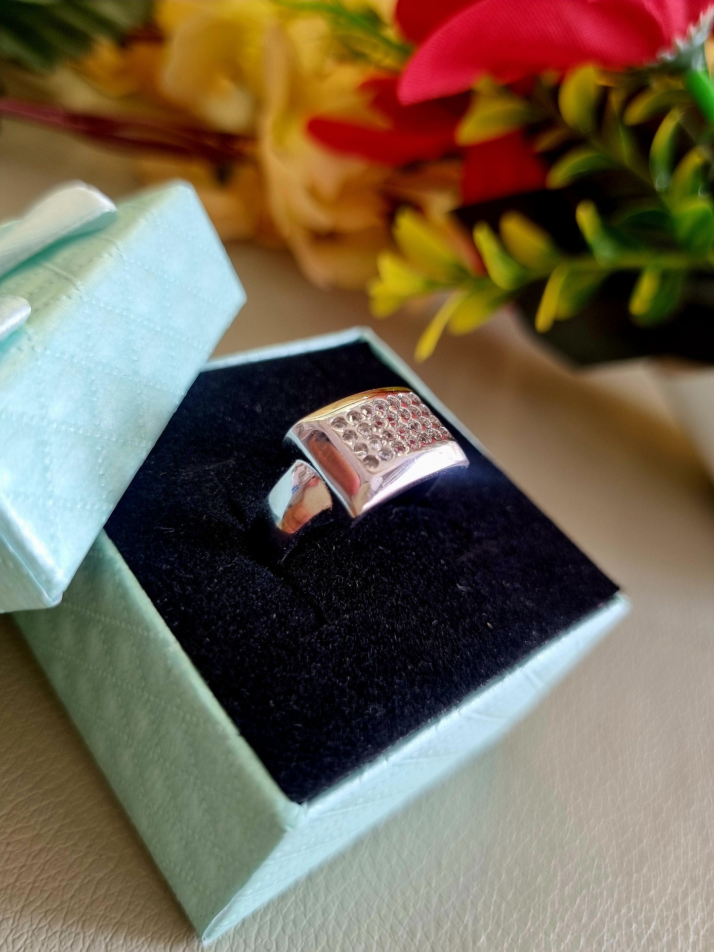 Sliver men's ring