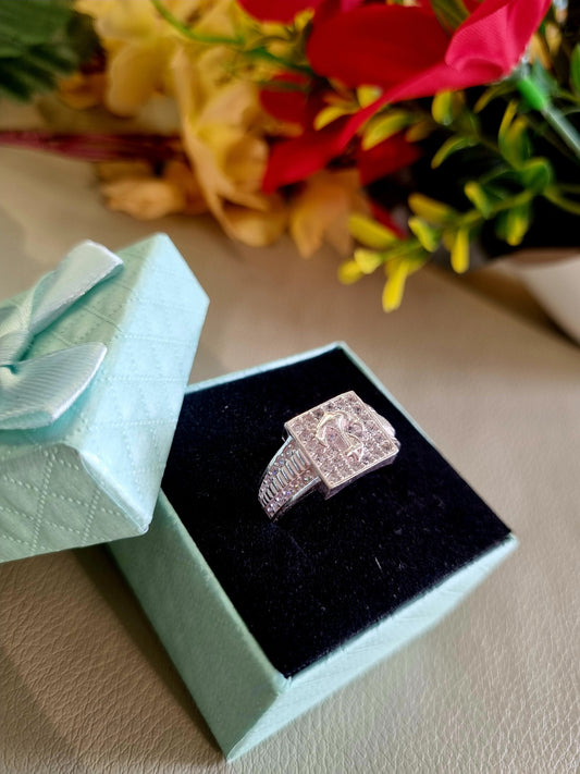 Sliver men's ring