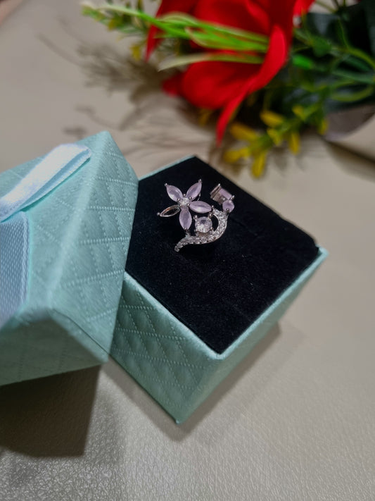 92.5 pure Silver Ladies ring