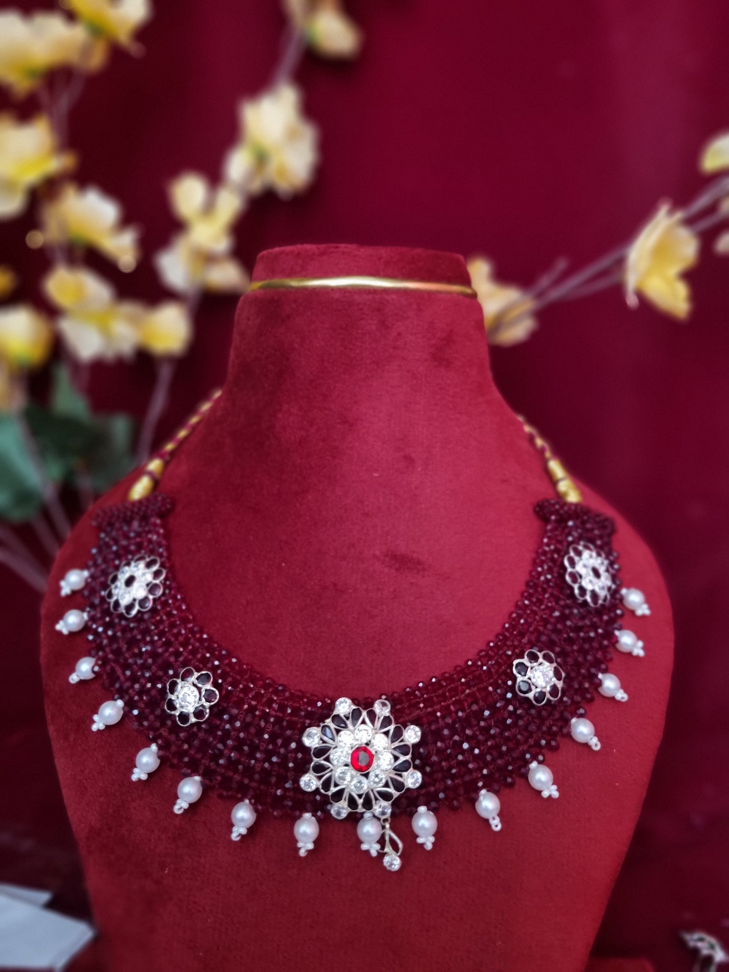 Pure silver nacklace