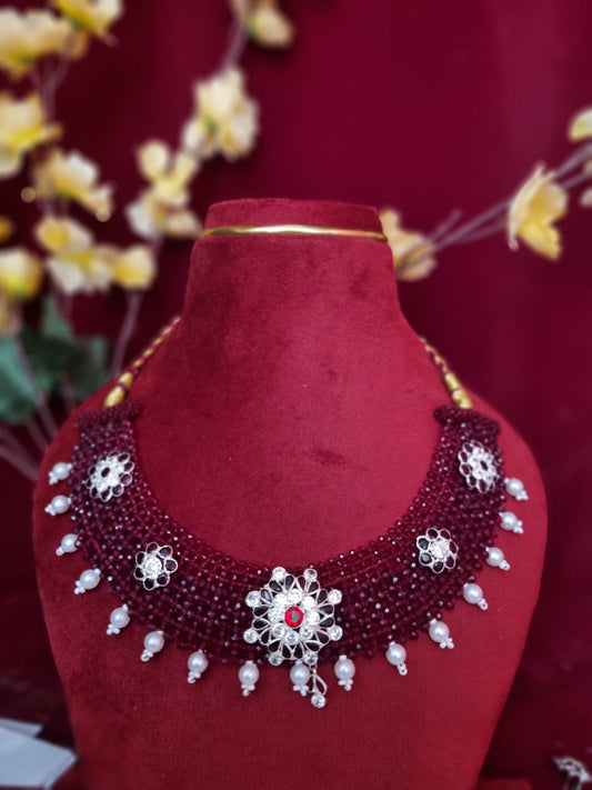 Pure silver nacklace