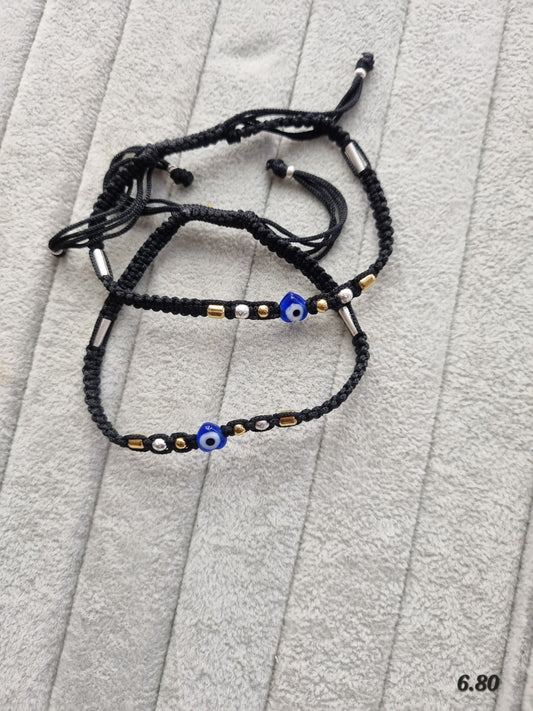 Premium silver dhaga payal