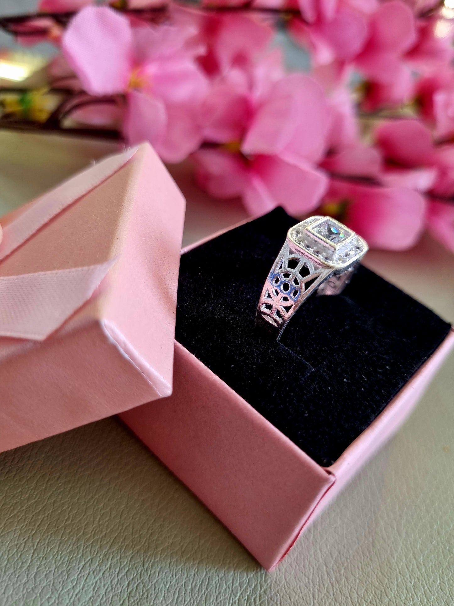 Sliver men's ring