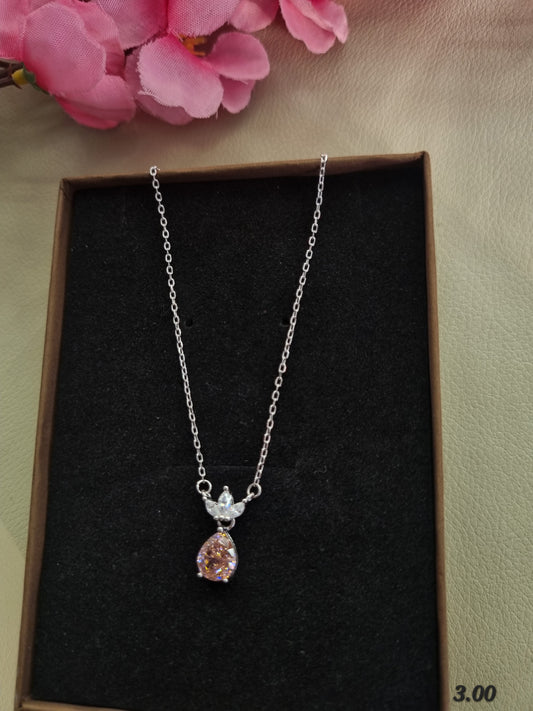 Sliver chain pendant