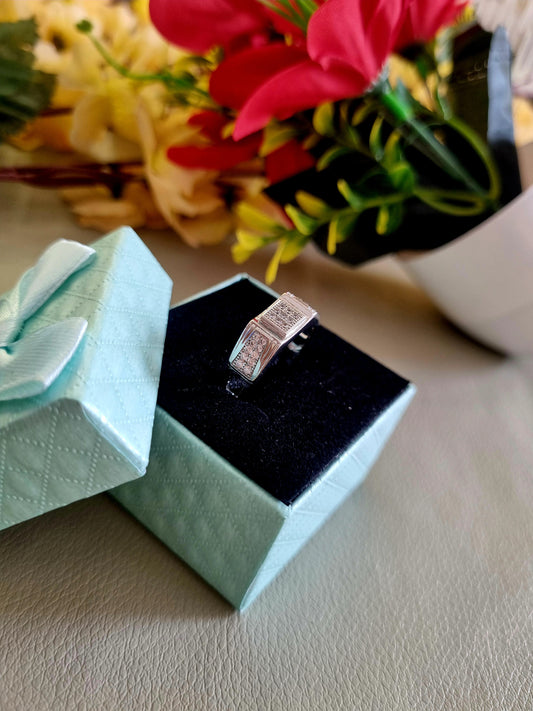 Sliver men's ring