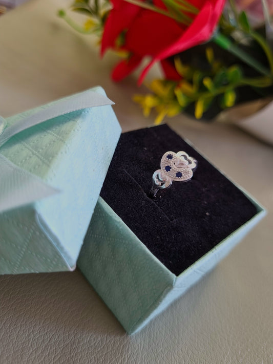 Silver Ladies ring