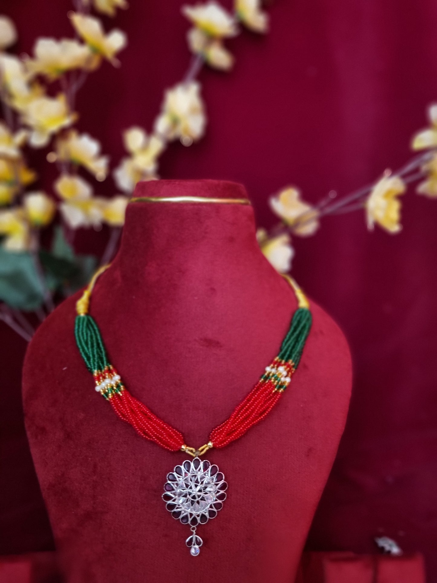 Pure silver nacklace