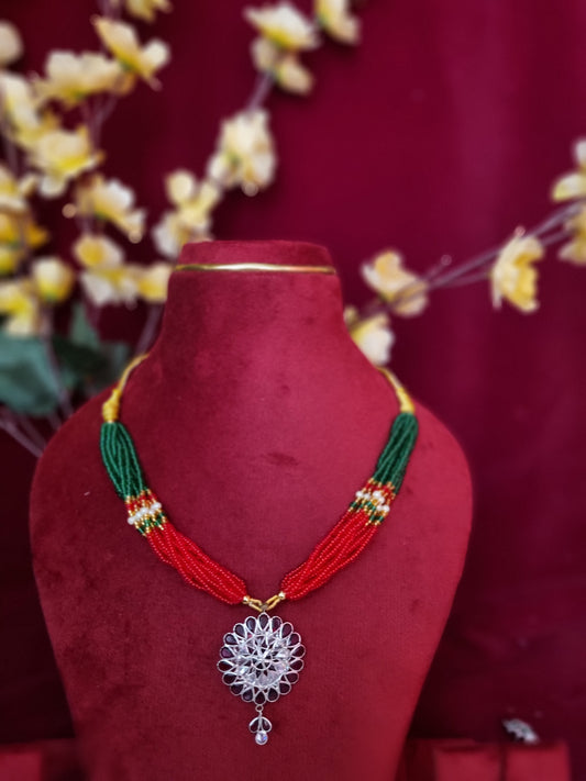 Pure silver nacklace