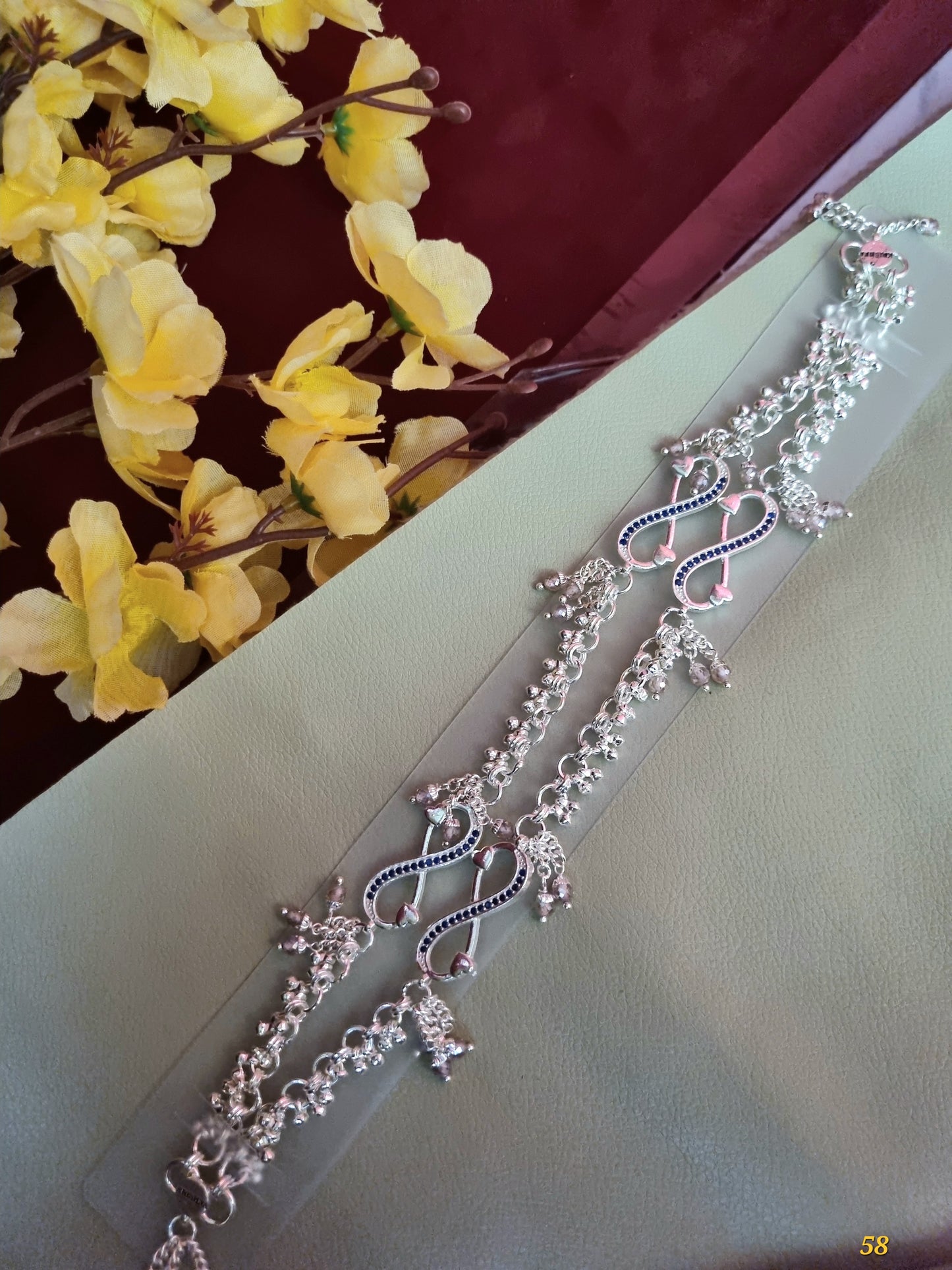 Sliver payal