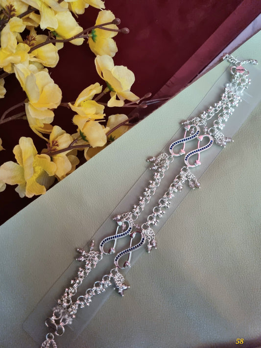 Sliver payal