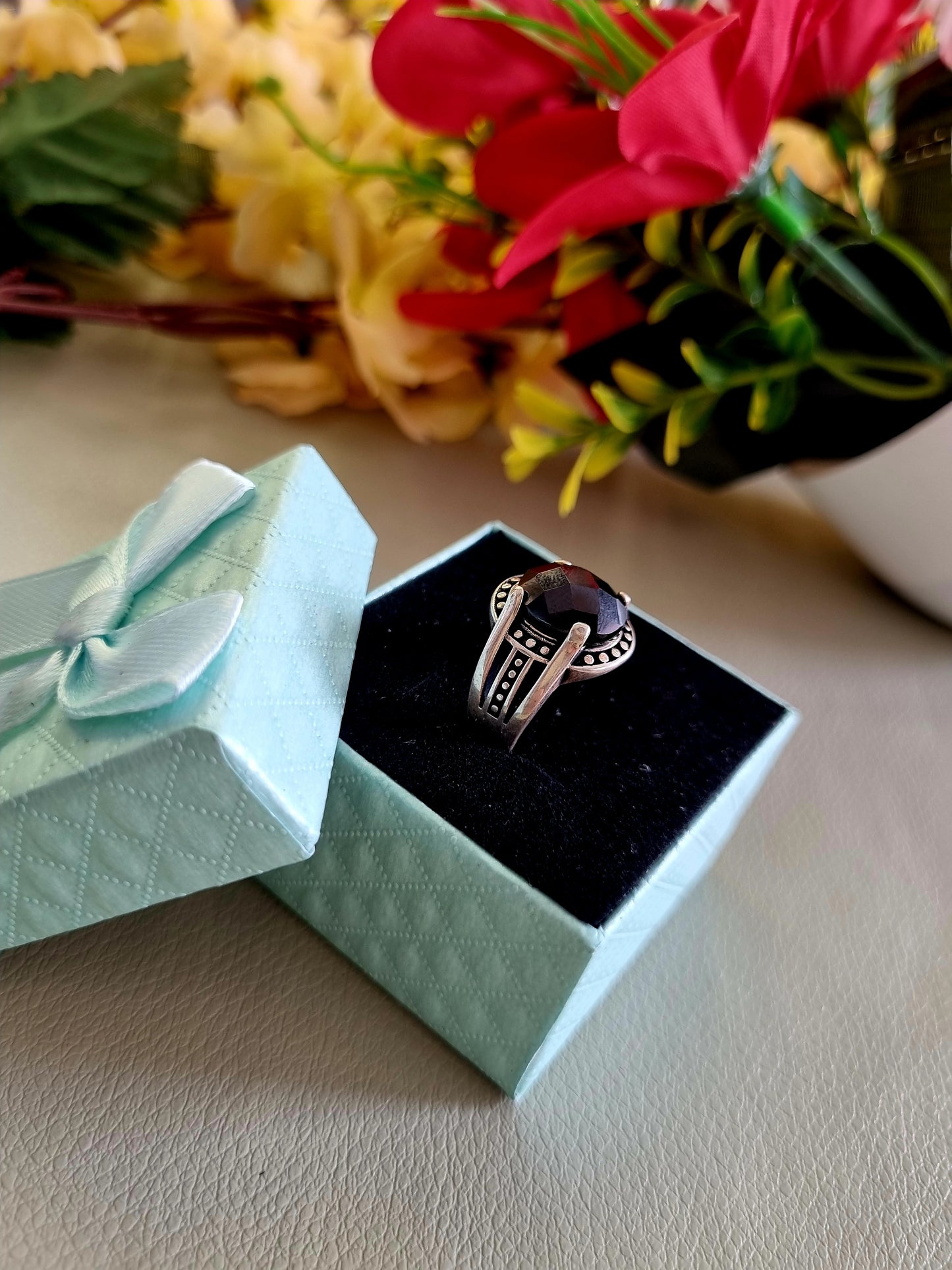 Sliver men's ring