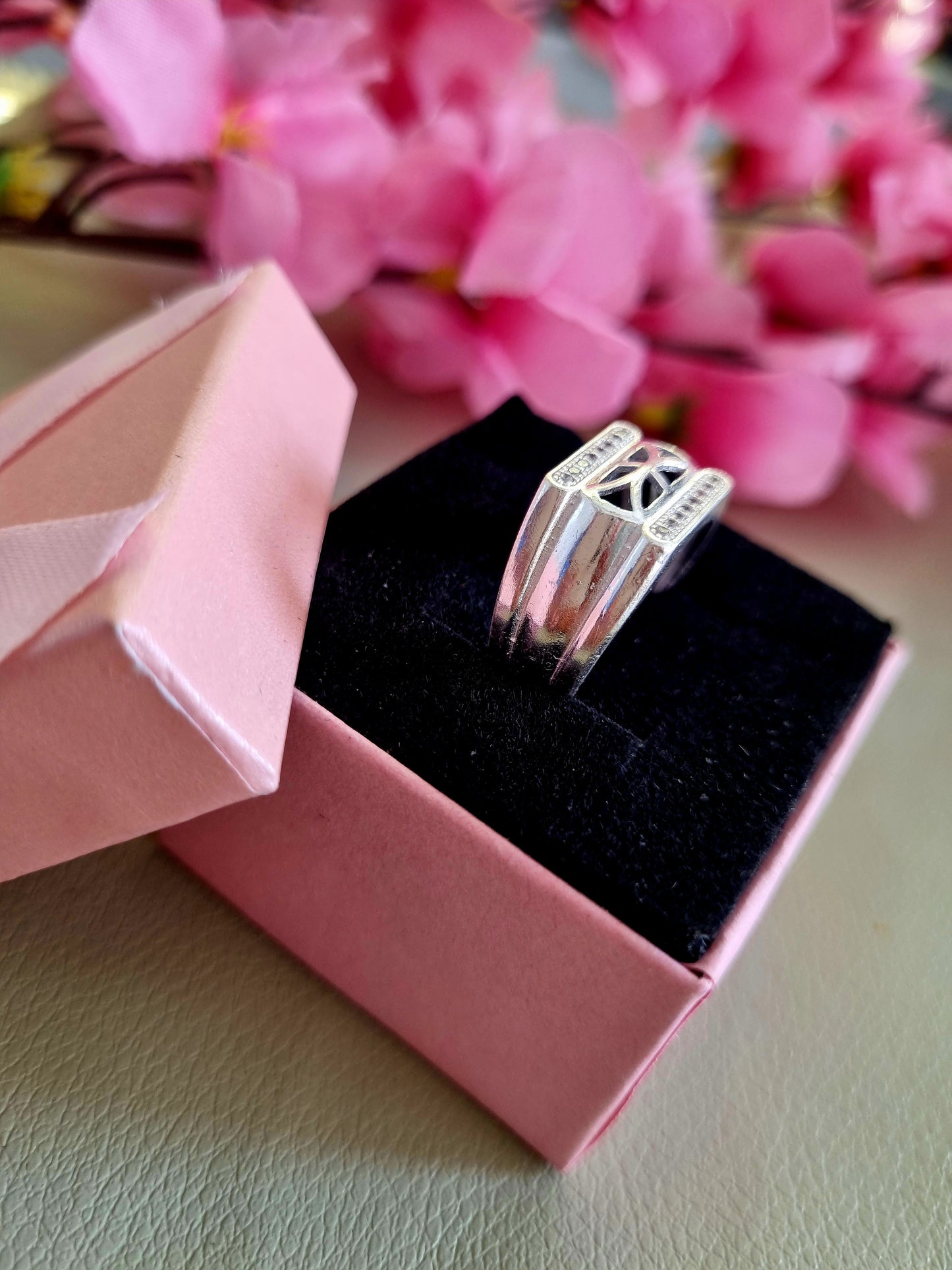 Sliver men's ring