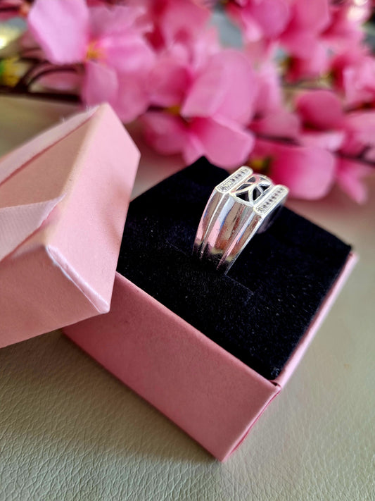 Sliver men's ring