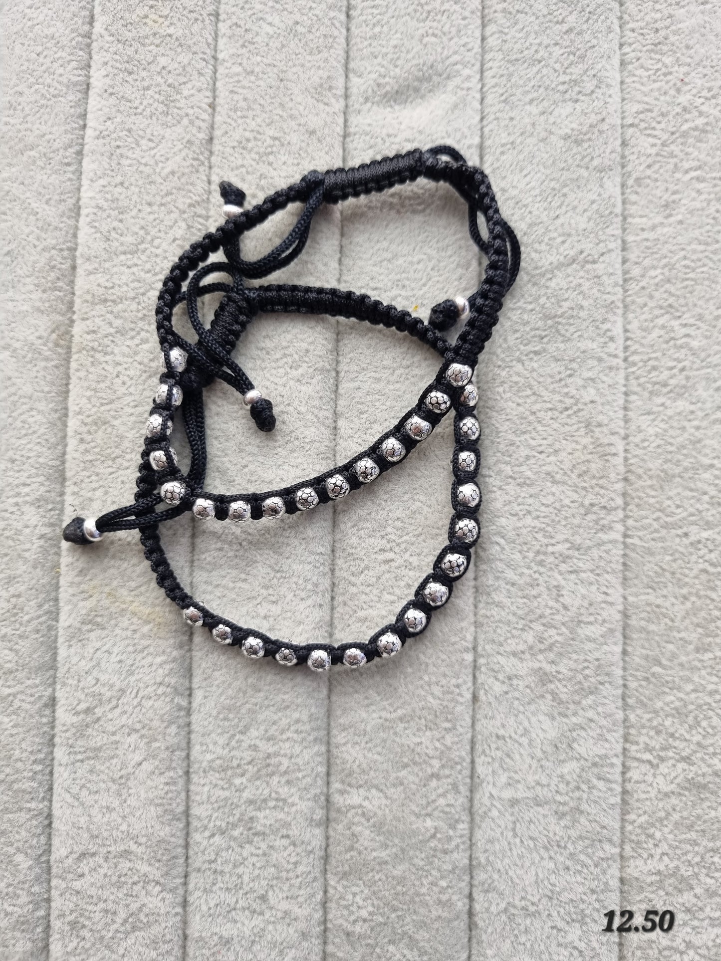 Premium silver dhaga payal