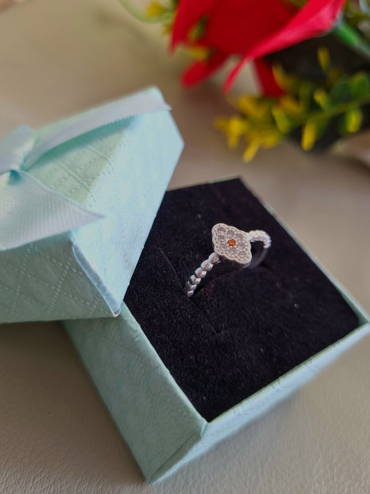 Silver Ladies ring