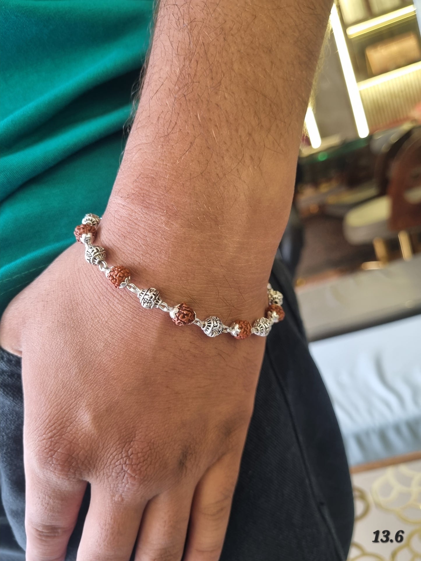 Sliver men's bracelet