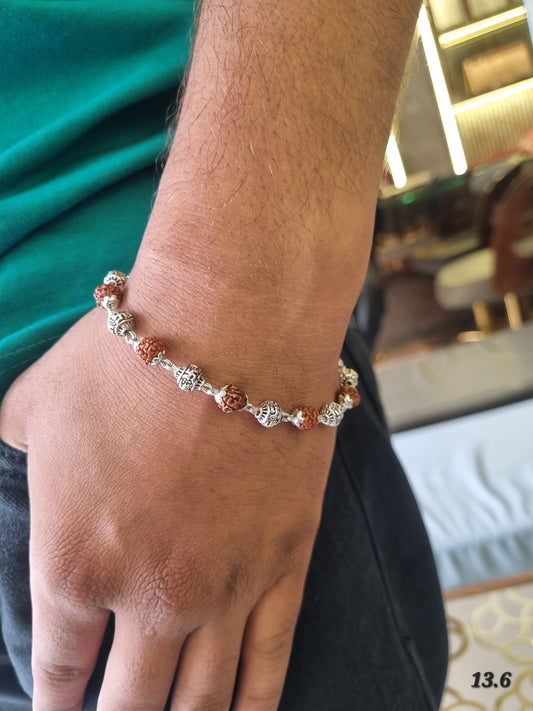Sliver men's bracelet