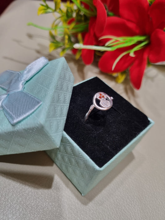 Silver Ladies ring