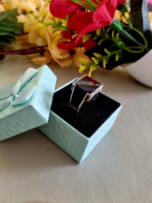 Sliver men's ring