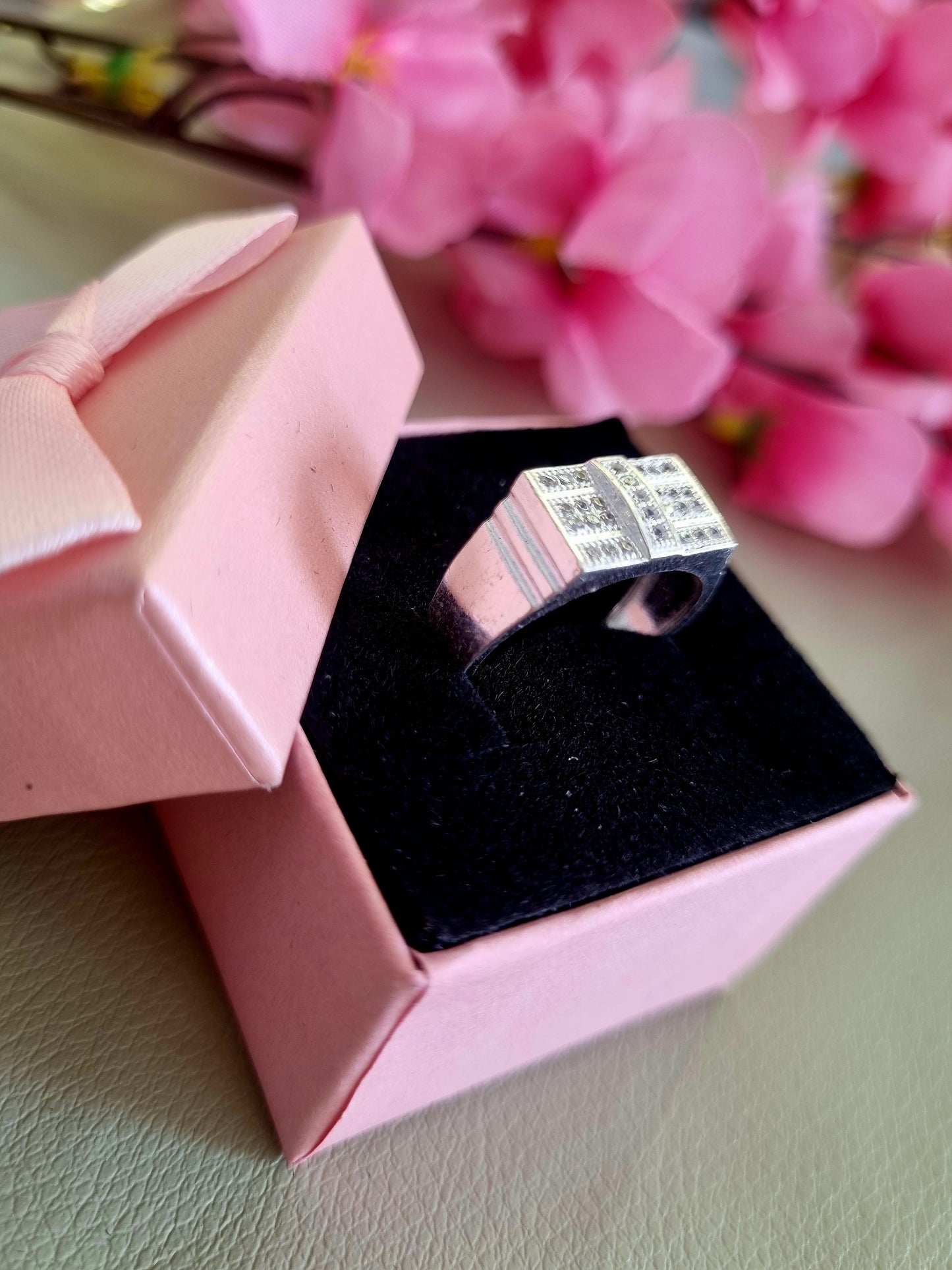 Sliver men's ring