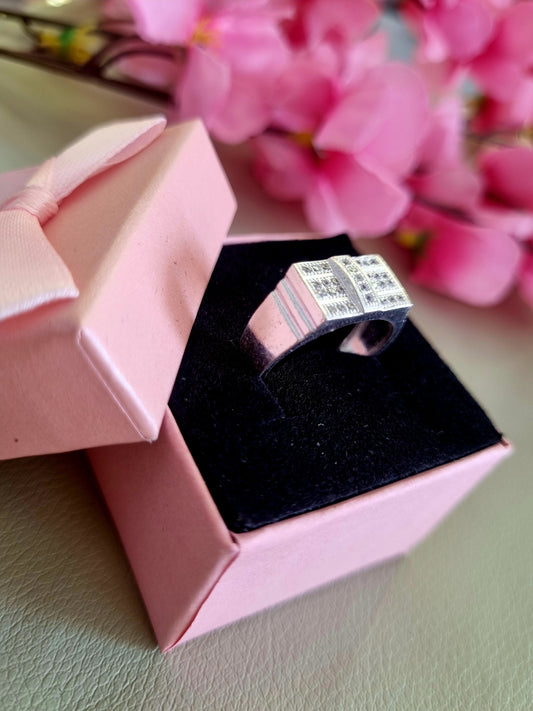 Sliver men's ring