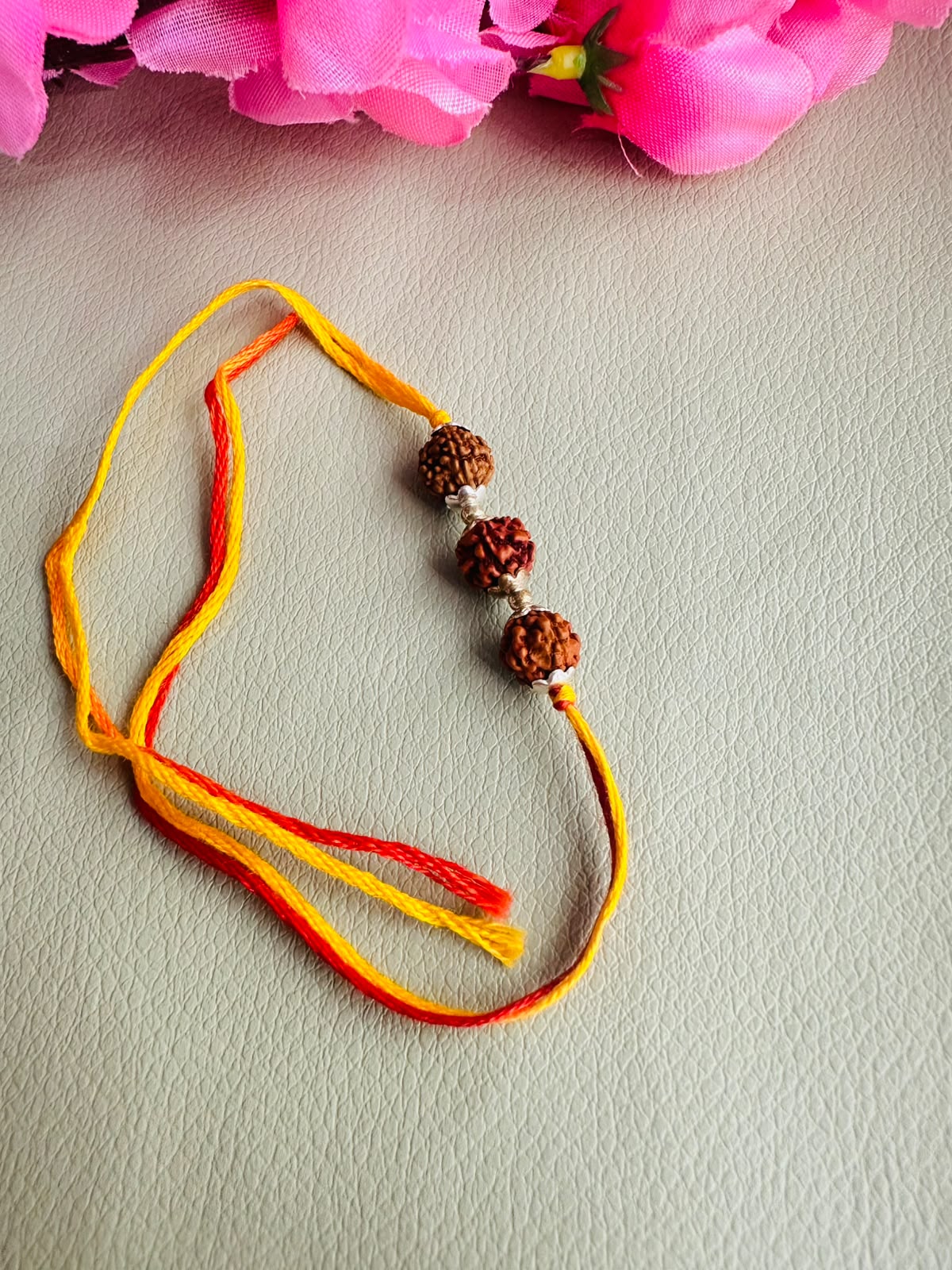Premium silver rakhi