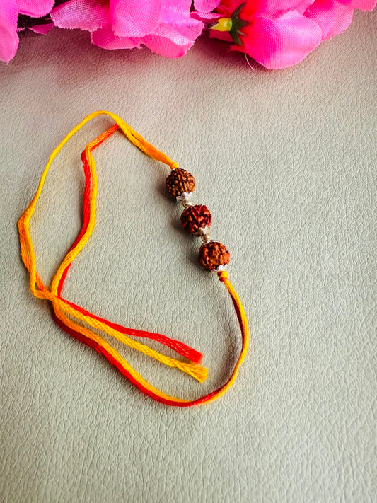 Premium silver rakhi